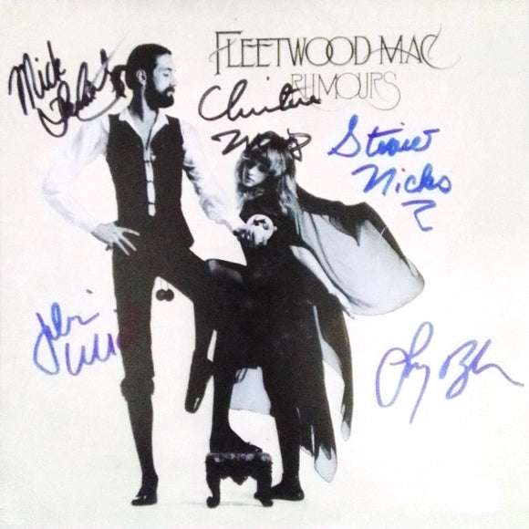 FLEETWOOD MAC signed autographed Rumours Album COA Hologram