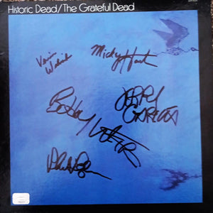 GRATEFUL DEAD BAND signed autographed album COA Hologram