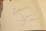 JIM CROCE signed autographed photo COA Hologram