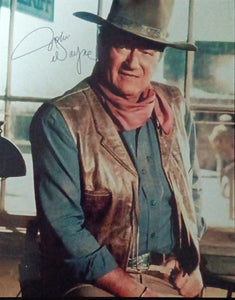 JOHN WAYNE signed autographed photo COA Hologram