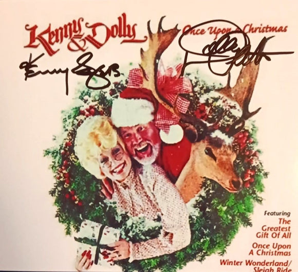 DOLLY PARTON KENNY ROGERS signed autographed album COA Hologram
