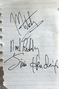 JIMI HENDRIX BAND signed autographed photo COA Hologram