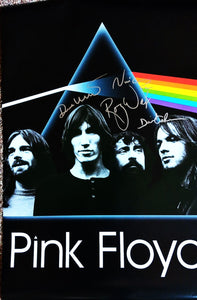 PINK FLOYD Band signed autographed poster COA Hologram