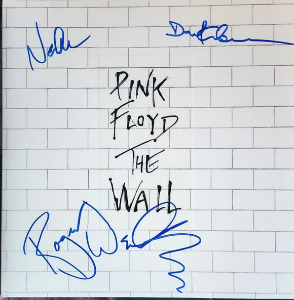 PINK FLOYD BAND signed autographed album COA Hologram