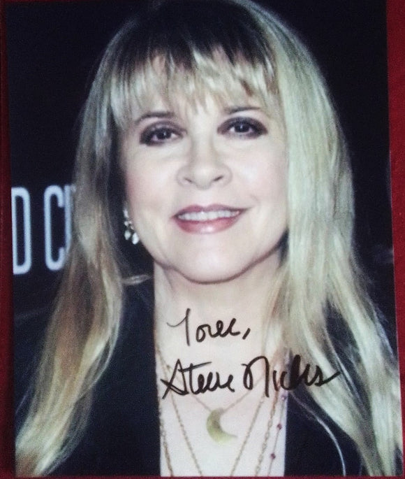 STEVIE NICKS signed autographed photo COA Hologram