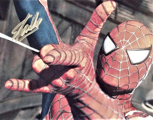 SPIDER MAN STAN LEE signed autographed photo COA Hologram