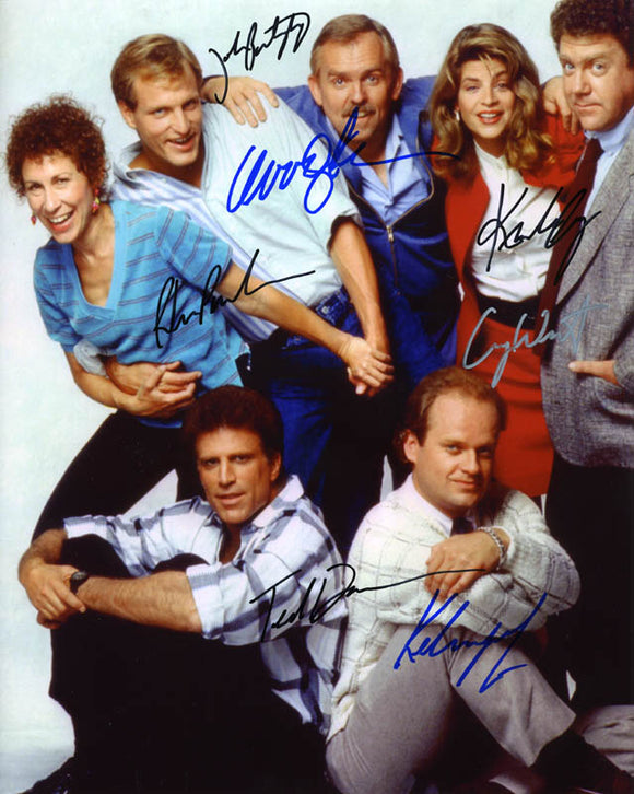 CHEERS CAST signed autographed photo COA Hologram