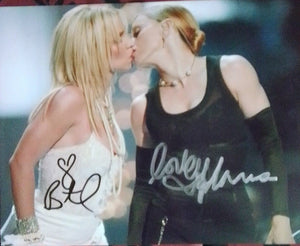 MADONNA signed autographed photo Britney Spears COA Hologram