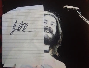JOHN BONHAM signed autographed photo COA Led Zeppelin Hologram