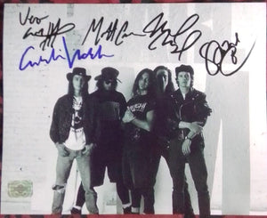 PEARL JAM band signed autographed photo COA Hologram