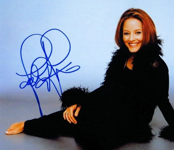 JODIE FOSTER signed autographed photo COA Hologram