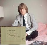 BRIAN JONES The Rolling Stones signed autographed photo COA Hologram
