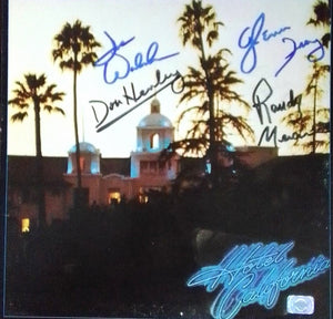 THE EAGLES signed autographed album COA Hologram