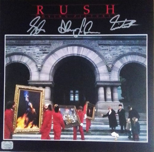 RUSH Band signed autographed album COA Hologram