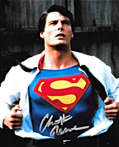 SUPERMAN CHRISTOPHER REEVE signed autographed photo COA Hologram
