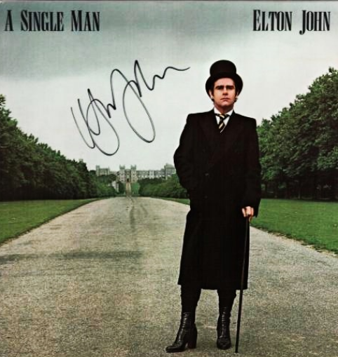 ELTON JOHN signed autographed photo COA Hologram