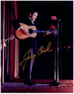 JOHNNY CASH signed autographed photo COA Hologram