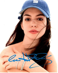ANNE HATHAWAY signed autographed photo COA Hologram