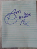 BON SCOTT signed autographed photo  AC / DC COA Hologram
