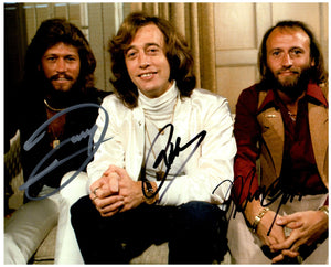 THE BEE GEES signed autographed photo COA Hologram