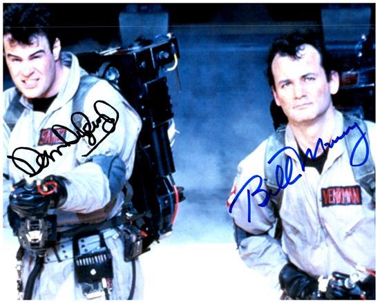 GHOST BUSTERS CAST signed autographed photo COA Hologram