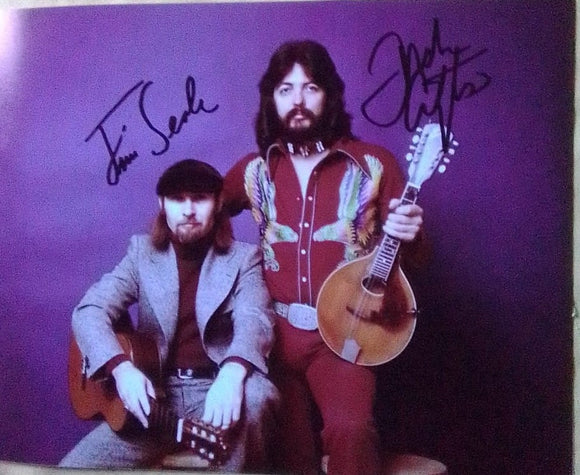 SEALS AND CROFTS signed autographed photo COA Hologram